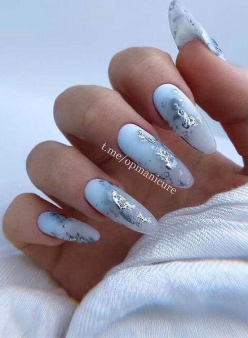 Подборка маникюра на длинные ногти. 03