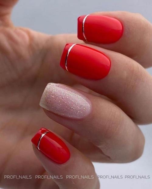 Подборка Идей маникюра на короткие ногти. 08