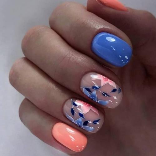 Подборка Идей маникюра на короткие ногти. 02