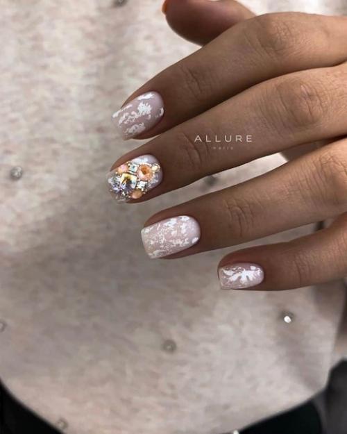 Подборка Идей маникюра на короткие ногти. 04