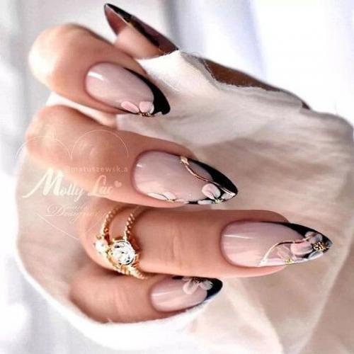 Удивительные идеи французского маникюра. 03