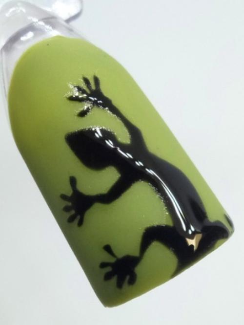 Маникюр с пеной номер 2 - текстурный рисунок. 03 Маникюр с пеной номер 2 - текстурный рисунок. 03