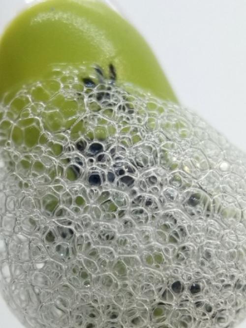 Маникюр с пеной номер 2 - текстурный рисунок. 04 Маникюр с пеной номер 2 - текстурный рисунок. 04