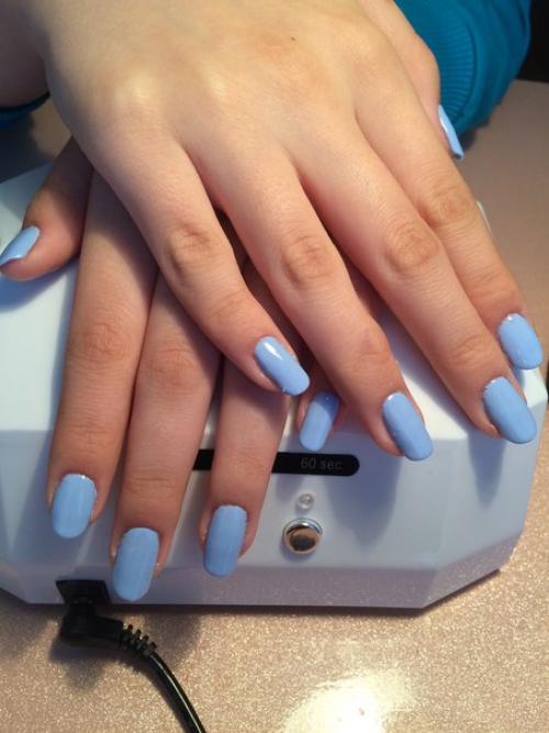 Добрый день.  Гель лаком работаю. 01