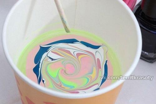 Техника водного маникюра? 06