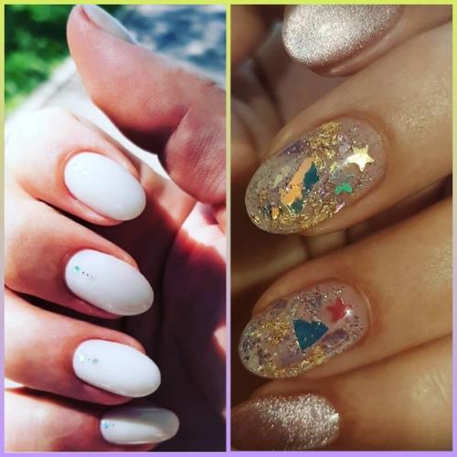 Мой маникюр в стихах (стихи в комментариях к фото), на память, что целый год я ходила его делать. 07