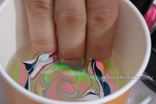 Техника водного маникюра? 07