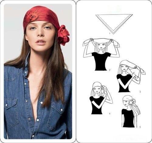 Шейный шелковый платок - это чудесный аксессуар. 01