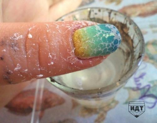 Мы делаем эффектный маникюр Морская Пена. 08 Мы делаем эффектный маникюр Морская Пена. 08