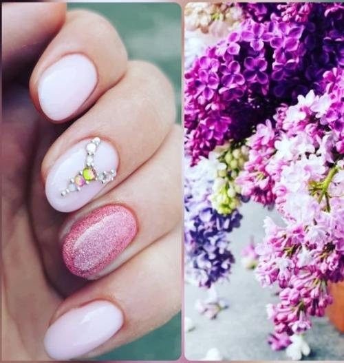 Мой маникюр в стихах (стихи в комментариях к фото), на память, что целый год я ходила его делать. 05