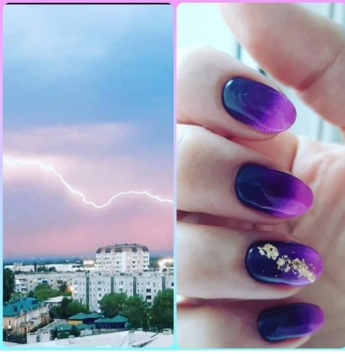 Мой маникюр в стихах (стихи в комментариях к фото), на память, что целый год я ходила его делать. 06