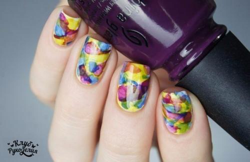 Цветотерапия?   Фото - урок по маникюру. 08