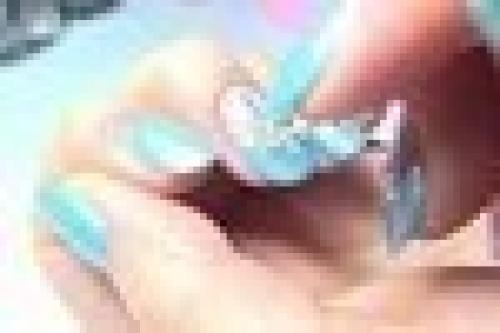 Маникюр со звездами из стразов (пошаговый урок). 06