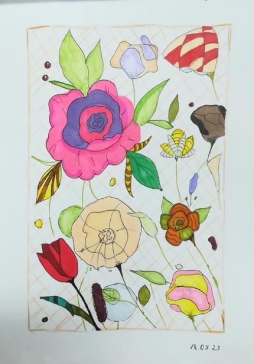 У вас есть скетчбук? 05