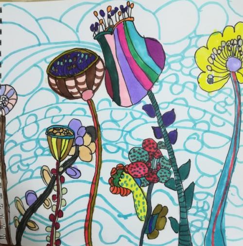 У вас есть скетчбук? 06