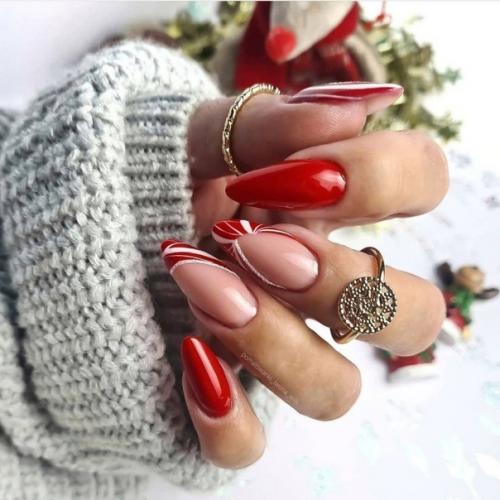 Любимый красный на ваших ноготках. 01