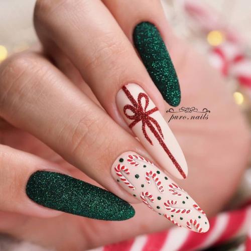 Маникюр на январь, 2024 год. 04