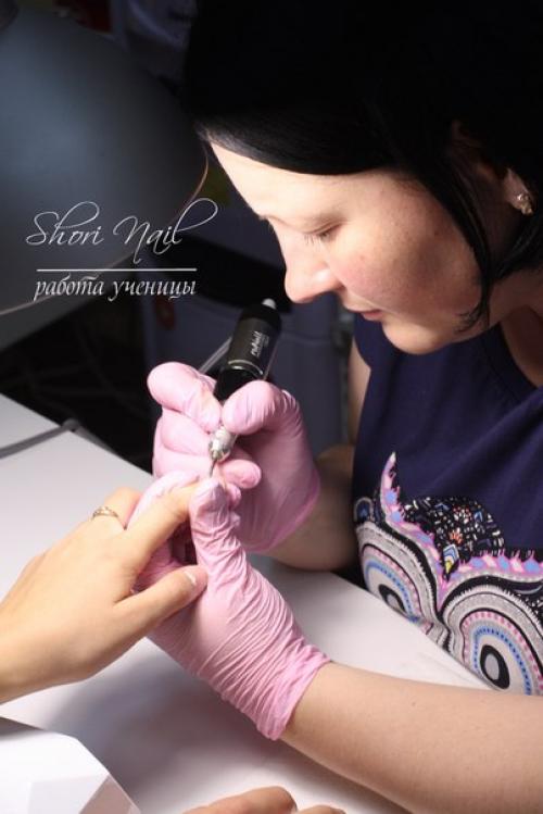 Работы ученицы с базового курса Мастер Маникюра. 01