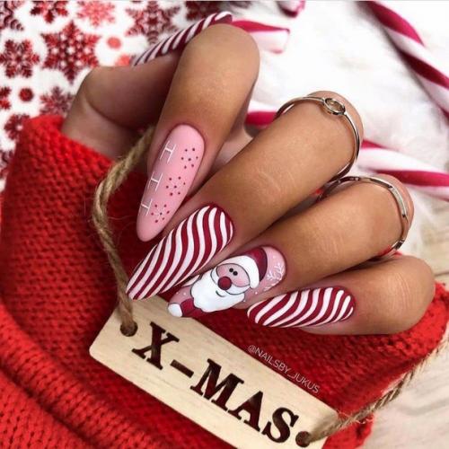 Маникюр на январь, 2024 год. 02
