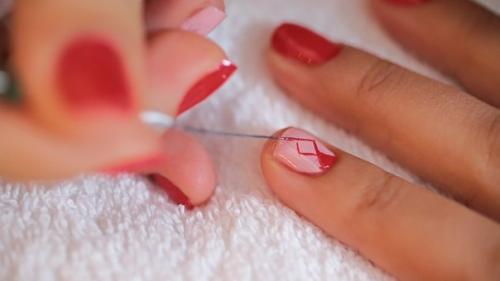 Три идеи новогоднего маникюра. 01 Три идеи новогоднего маникюра. 01