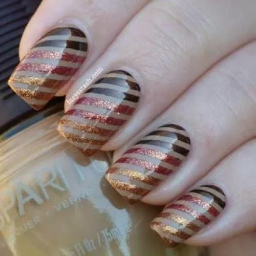 Идеи маникюра в коричневых тонах. 02 Идеи маникюра в коричневых тонах. 02