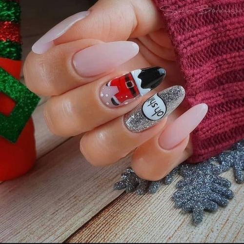 Маникюр на январь, 2024 год. 06