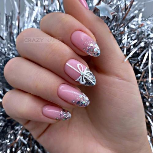 Маникюр на январь, 2024 год. 03