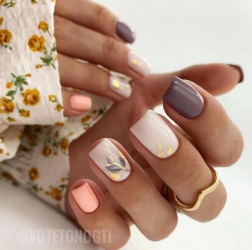 Идеи осеннего маникюра. 09