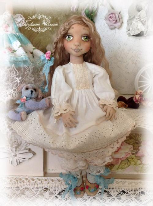 Дашенька, полностью текстильная куколка. 03 Дашенька, полностью текстильная куколка. 03