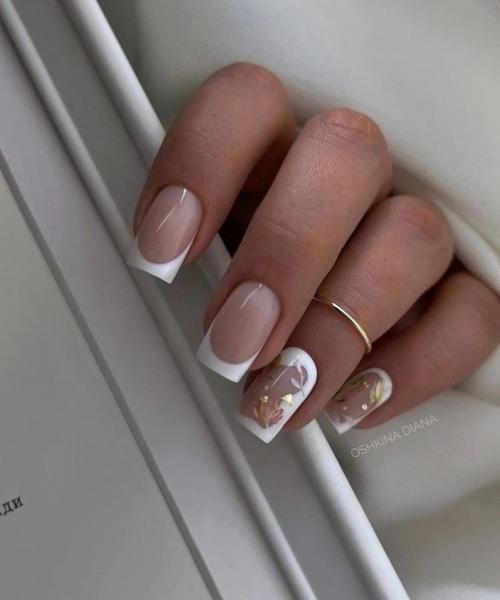 Белые ногти можно носить в любое время года. 08