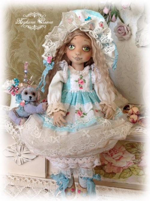 Дашенька, полностью текстильная куколка. 01 Дашенька, полностью текстильная куколка. 01