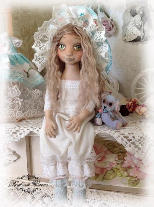 Дашенька, полностью текстильная куколка. 04 Дашенька, полностью текстильная куколка. 04