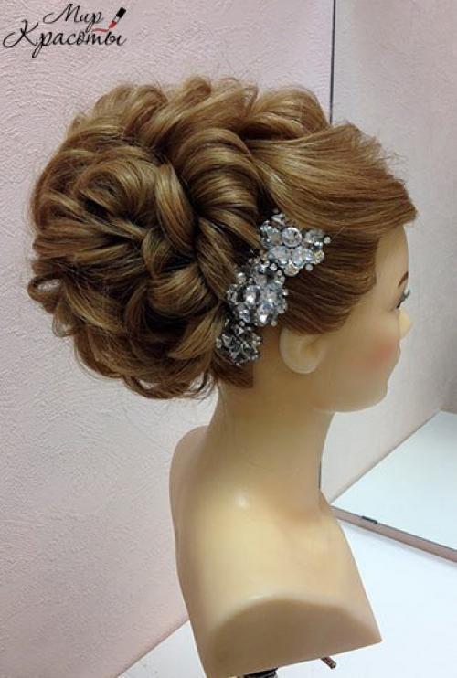 Мастер-класс роскошной вечерней прически. 09