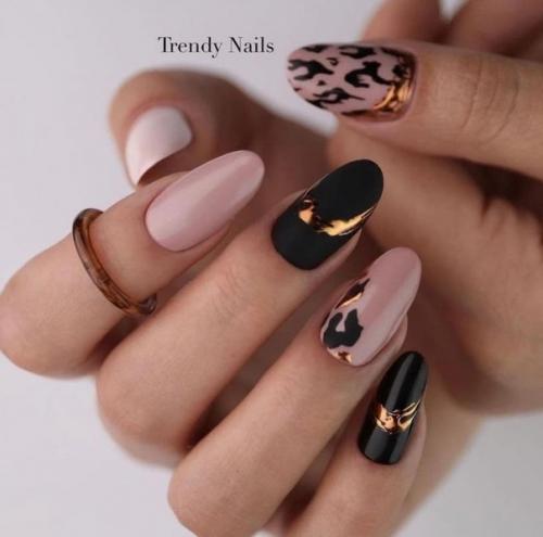 Идеи осеннего маникюра. 06