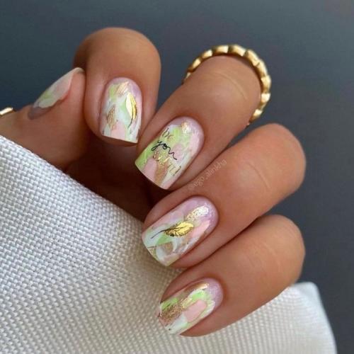 Идеи осеннего маникюра. 03