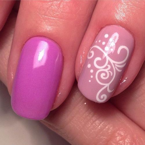 Уважаемые мастера!  Прошу объективно оценить мои работы (комбо - маникюр и покрытие гель - лак. 07