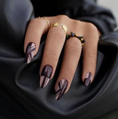 Маникюр с необычным дизайном. 03