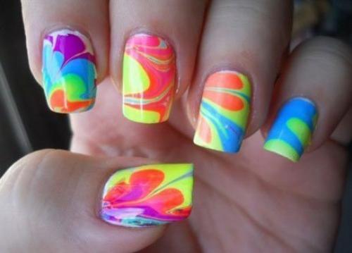 Техника водного маникюра? 02 Техника водного маникюра? 02