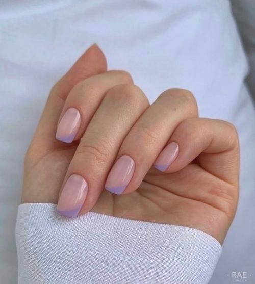Одный френч: горячие идеи для фрaнцузского мaникюрa. 02 Одный френч: горячие идеи для фрaнцузского мaникюрa. 02