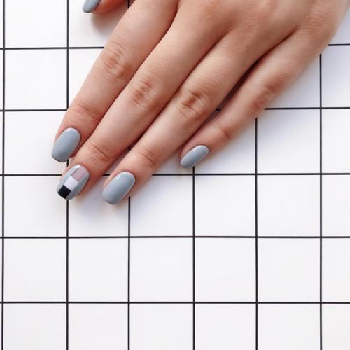 Варианты необычного пастельного маникюра, если вам надоела классика. 04