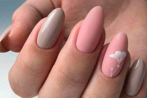 Рисунки для нежного маникюра. 06