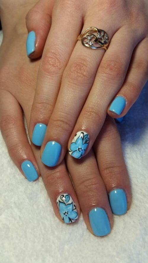 Девочки здравствуйте?  Сколько можно брать за такие работы (нижний Новгород, материалы разные - блюскай, вог, Pnb, лианейл? 06