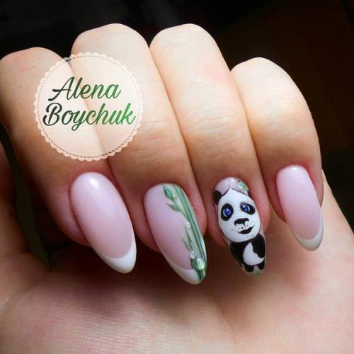 Села себе делать на 8 марта орхидею или сакуру, а потом резко захотелось панду? 01