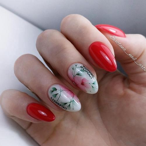 Самые весенние дизайны - это конечно всевозможные цветы. 02