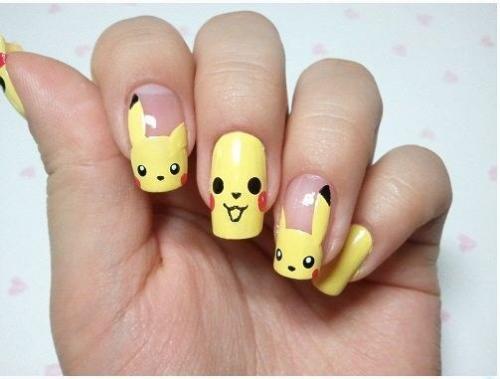 Маникюр Зайчик, а для тех кто в кусе пикачу! 05 Маникюр Зайчик, а для тех кто в кусе пикачу! 05