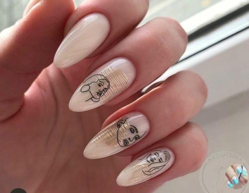 Oдcкaжитe кaкoй мaникюp выбpaть. 04