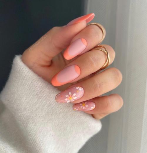 Самые весенние дизайны - это конечно всевозможные цветы. 01