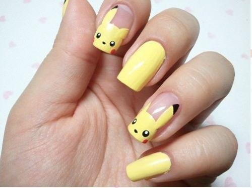 Маникюр Зайчик, а для тех кто в кусе пикачу! 04 Маникюр Зайчик, а для тех кто в кусе пикачу! 04