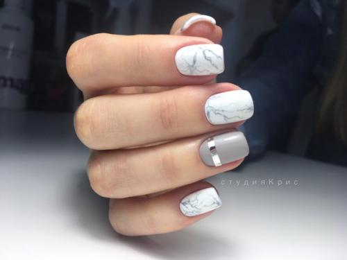 Маникюр классический и покрытие только на натуральных ногтях. 06