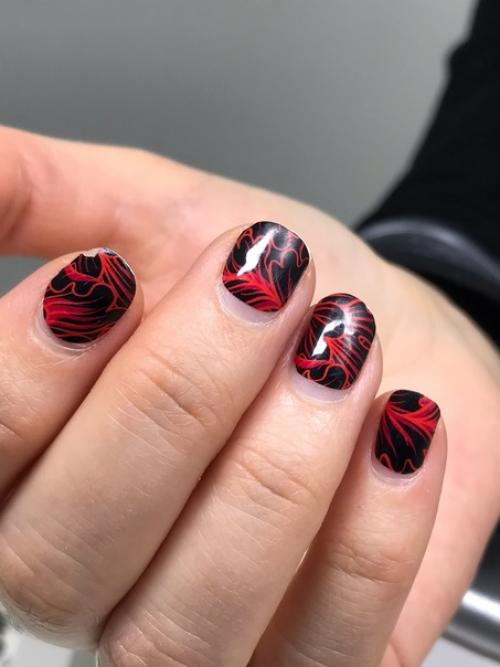 Срок носки плёночного покрытия на втором и третьем фото - 3 недели. 02